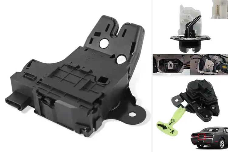 Detailed view of Best 1 Piece Trunk Actuator Replacement