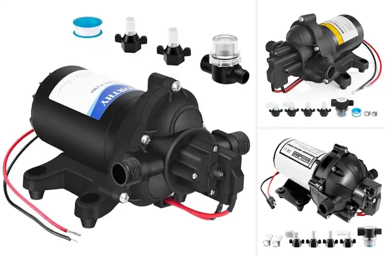 Detailed view of Best 12V DC RV Water Pump: Top Picks for Your Adventure