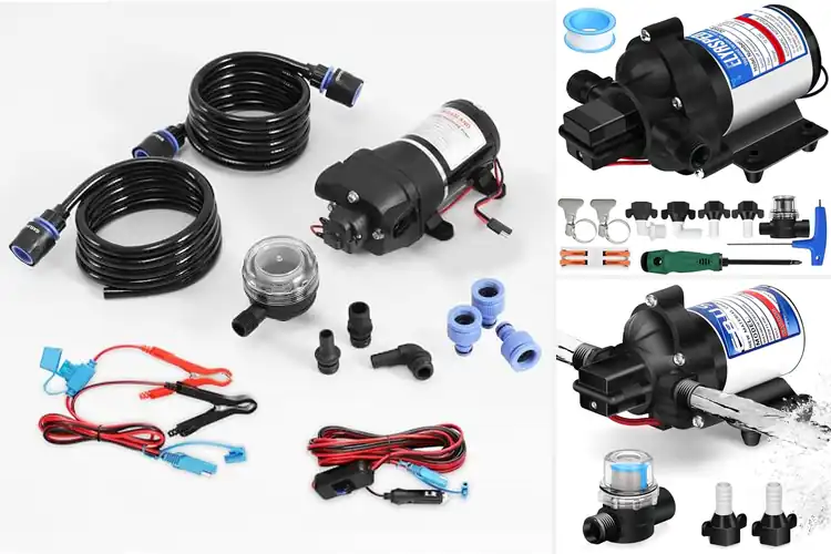 Detailed view of Best 12V DC Water Pump 3.3GPM