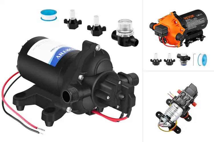 Detailed view of Best 12V RV Water Pump For Sprayers