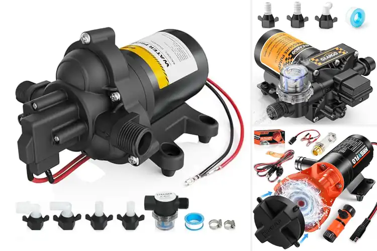 Detailed view of Best 3 Year Warranty RV Pump