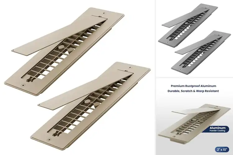 Detailed view of Best Aluminum RV Floor Registers