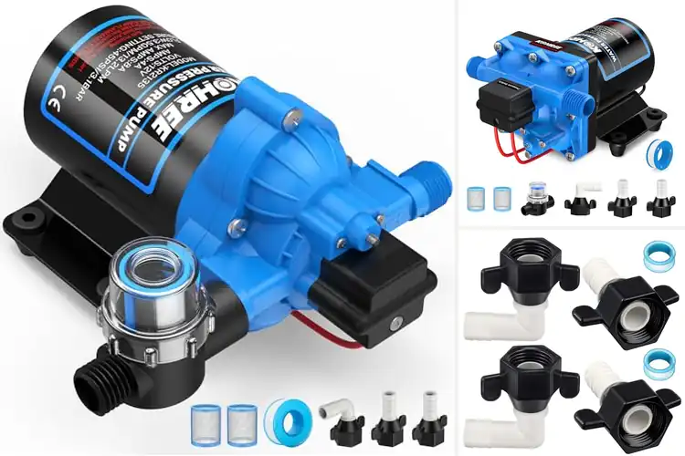 Detailed view of Best Anti Leak RV Water Pump