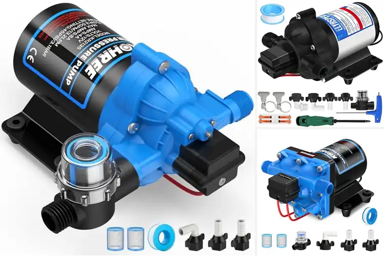 Detailed view of Best Anti Leakage RV Pump 12V