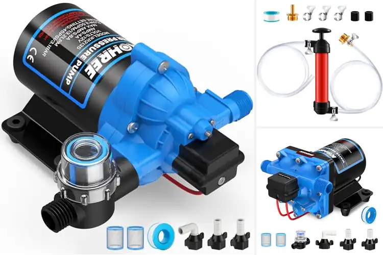 Detailed view of Best Anti Leakage RV Pump