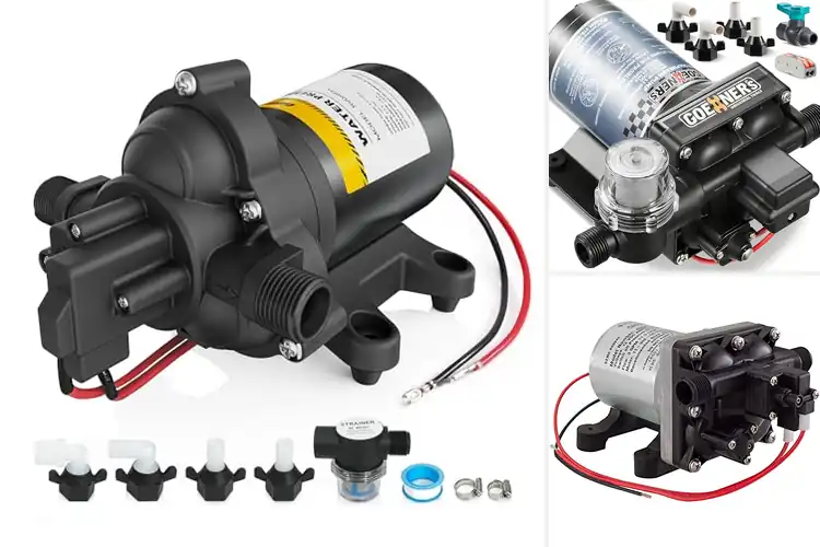 Detailed view of Best Anti-Leakage RV Water Pump