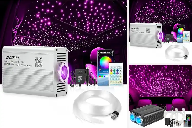 Detailed view of Best App Controlled Fiber Optic Lights For Music Sync