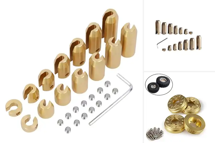 Detailed view of Best Brass Construction Wheel Weights