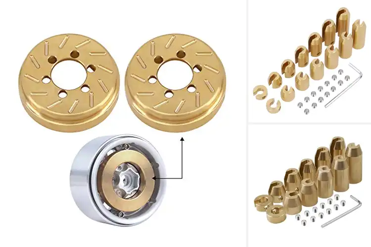 Detailed view of Best Brass Wheel Weights Kit