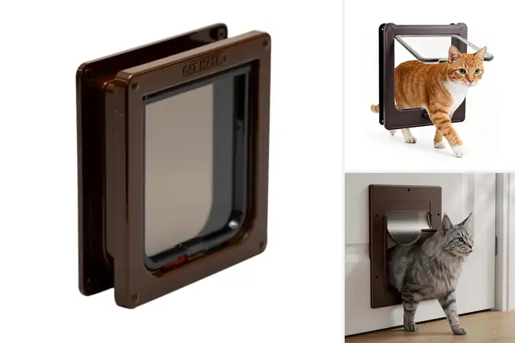 Detailed view of Best Brown Cat Doors