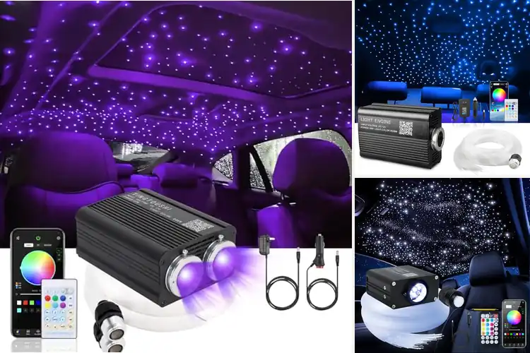 Detailed view of Best Car Headliner Star Light Kit