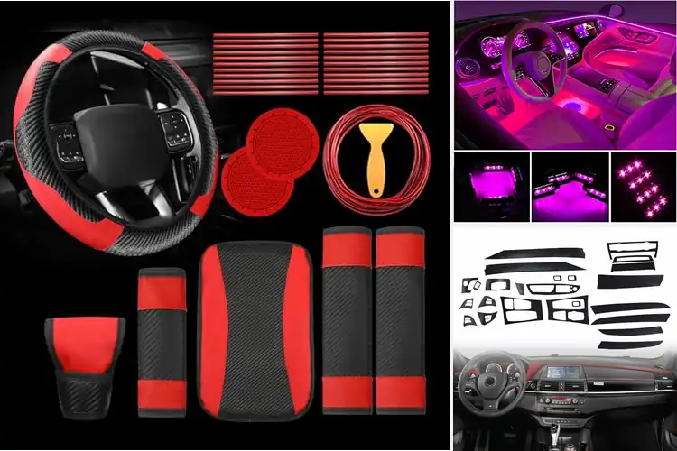Detailed view of Best Car Interior Decor Kit