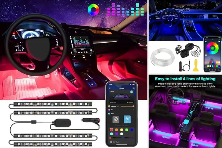 Detailed view of Best Car Interior Lights: 10 Top Picks to Elevate Your Drive