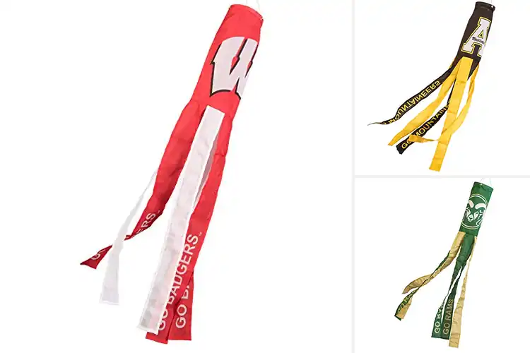 Detailed view of Best College Windsocks: Show Your Team Spirit in Style