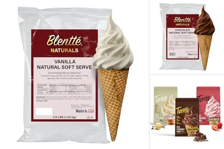Detailed view of Best Creamy Smooth Soft Serve Texture