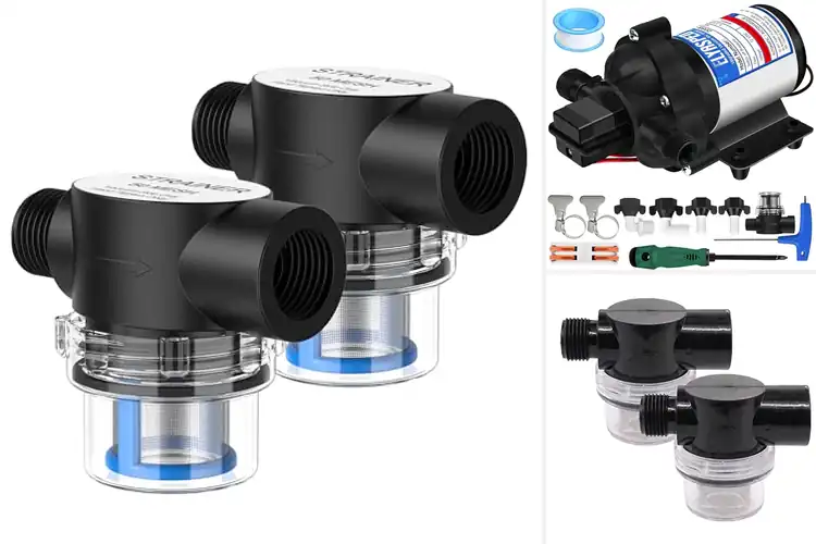 Detailed view of Best Detachable Filter RV Pump