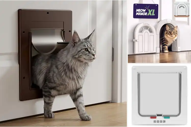 Detailed view of Best DIY Cat Door Installations
