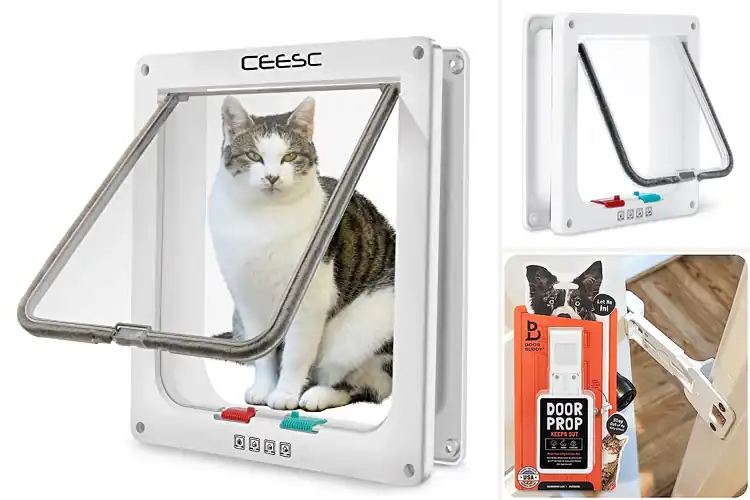 Detailed view of Best Dog-Proof Cat Doors: Freedom for Cats, Peace for You