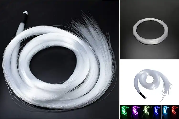 Detailed view of Best Fiber Optic Strands: Top 10 Picks for a Magical Glow