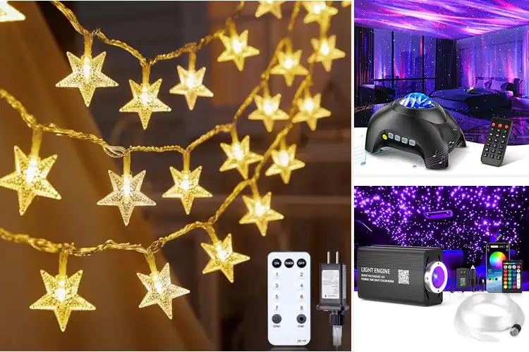 Detailed view of Best Home Star Lights