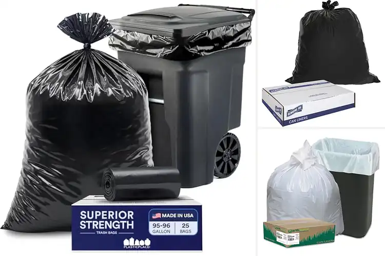 Detailed view of Best Large Capacity Can Liners: Heavy Waste Solution