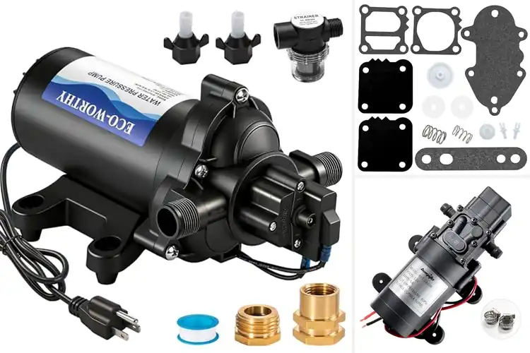 Detailed view of Best Marine Diaphragm Pumps