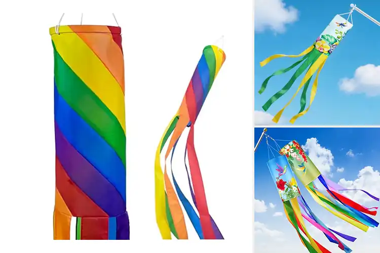 Detailed view of Best Porch Decorative Windsocks