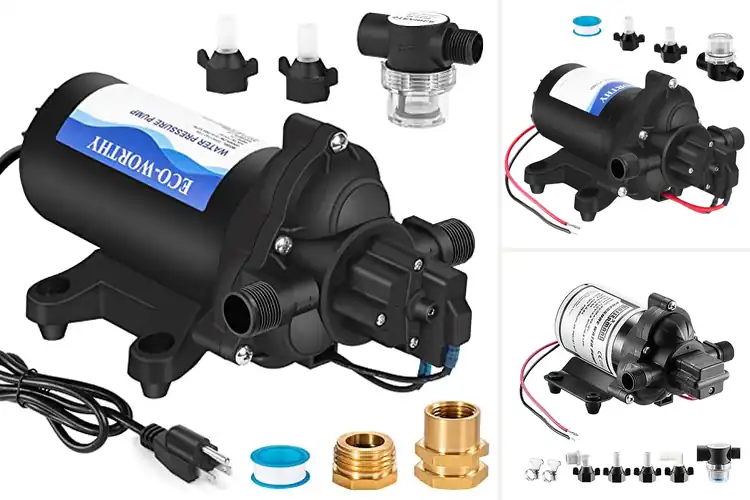 Detailed view of Best Pressure RV Water Pumps