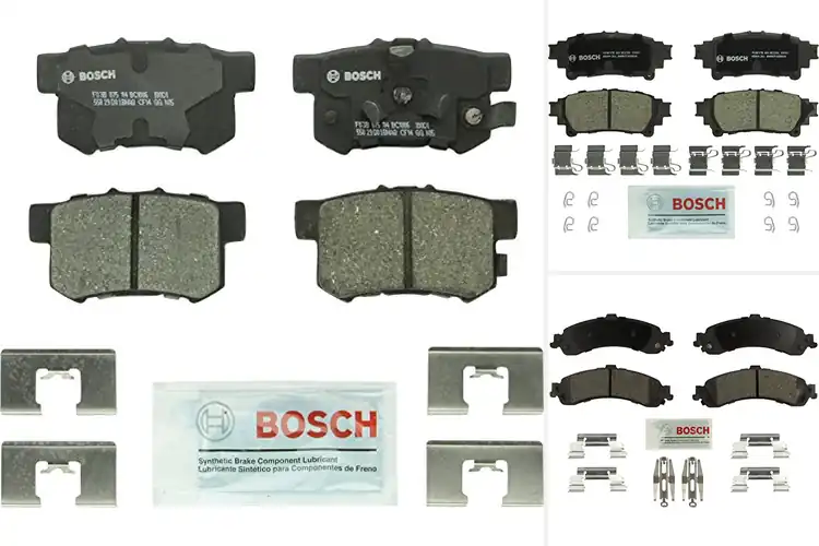 Detailed view of Best Rear Brake Pad Sets for Smooth, Safe Braking