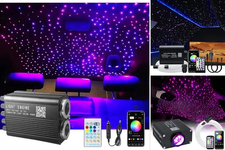 Detailed view of Best Remote Control Fiber Optic Kit