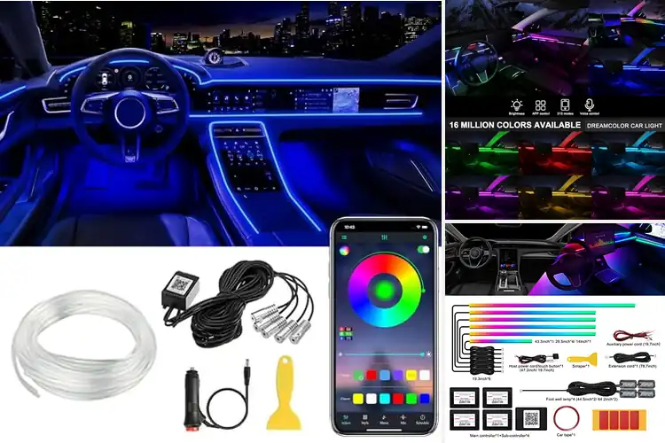 Detailed view of Best RGB Fiber Lights