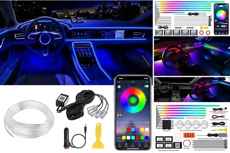Detailed view of Best RGB LED Fiber Optic Lights