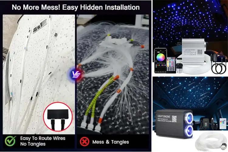 Detailed view of Best RGBW Starry Light Kit: Transform Your Space with Magic