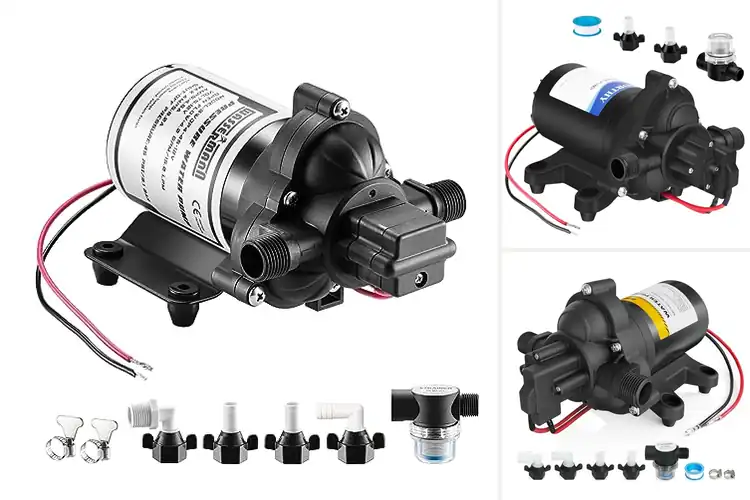 Detailed view of Best Self Priming RV Pump 12V