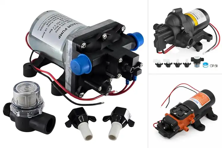 Detailed view of Best Silent Operation RV Pump