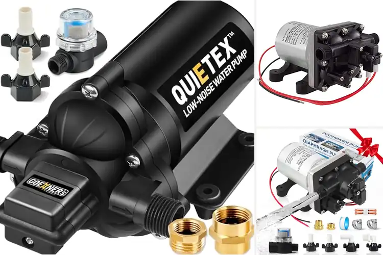 Detailed view of Best Silent RV Water Pump