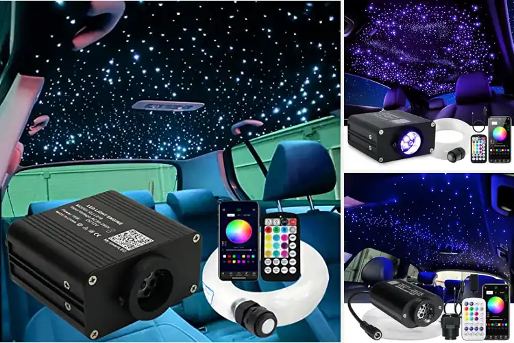 Detailed view of Best Sound Activated Fiber Optic Kits