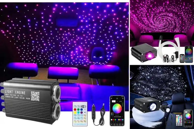 Detailed view of Best Starlight Ceiling Kits For Cars