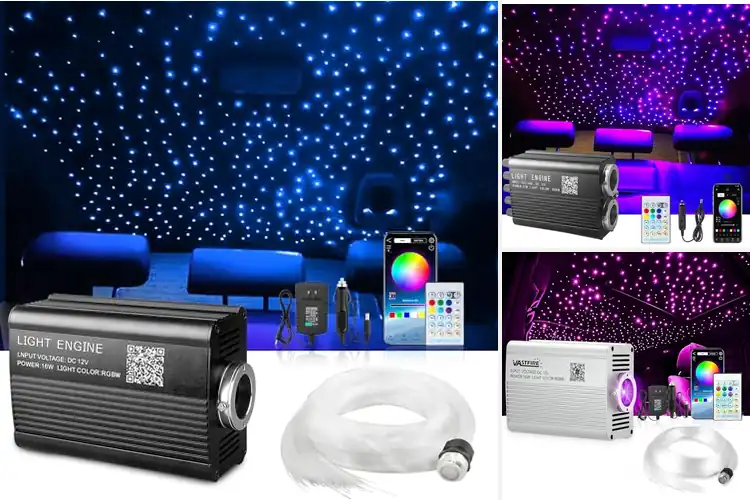 Detailed view of Best Starlight Headliner Lights