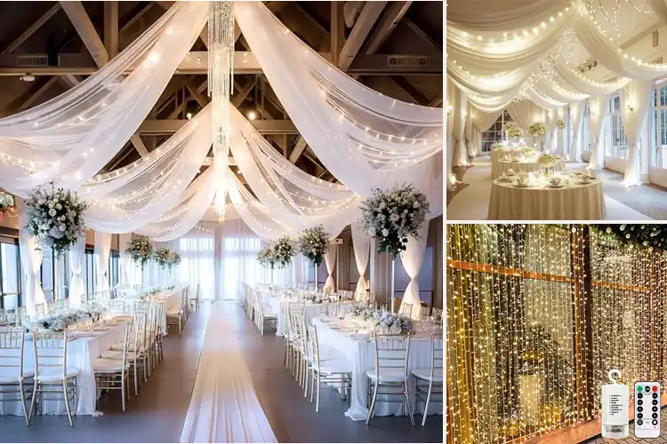 Detailed view of Best Wedding Ceiling Lights: Elegant Sparkle for Your Venue