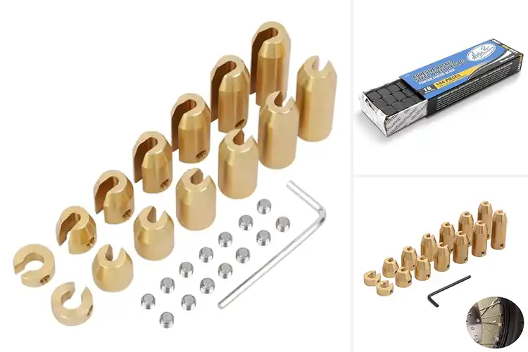 Detailed view of Best Weight Kit 7 Sizes For Spoked Wheels