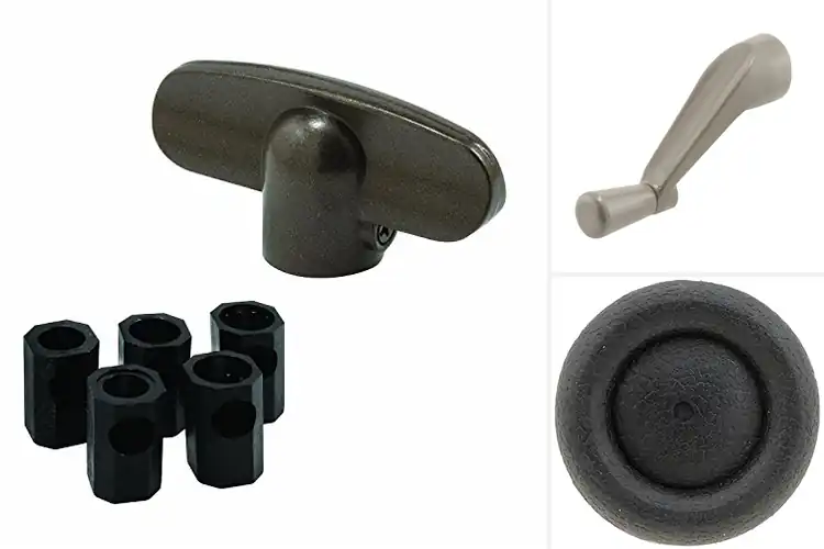 Detailed view of Best Window Crank Knobs
