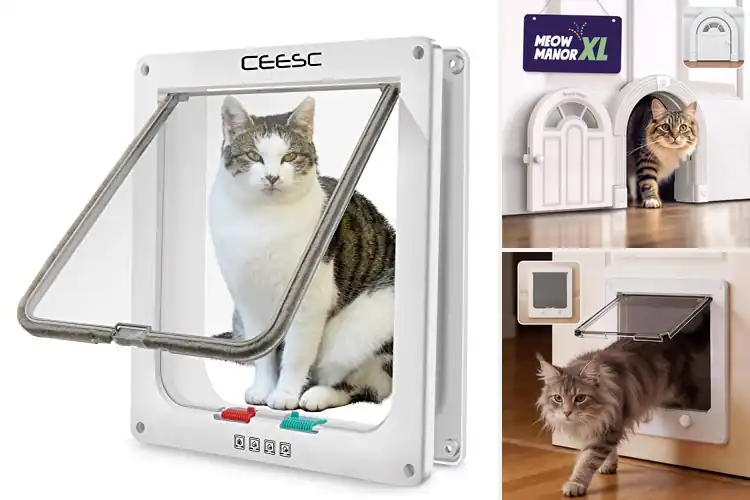 Detailed view of Best XL Cat Doors